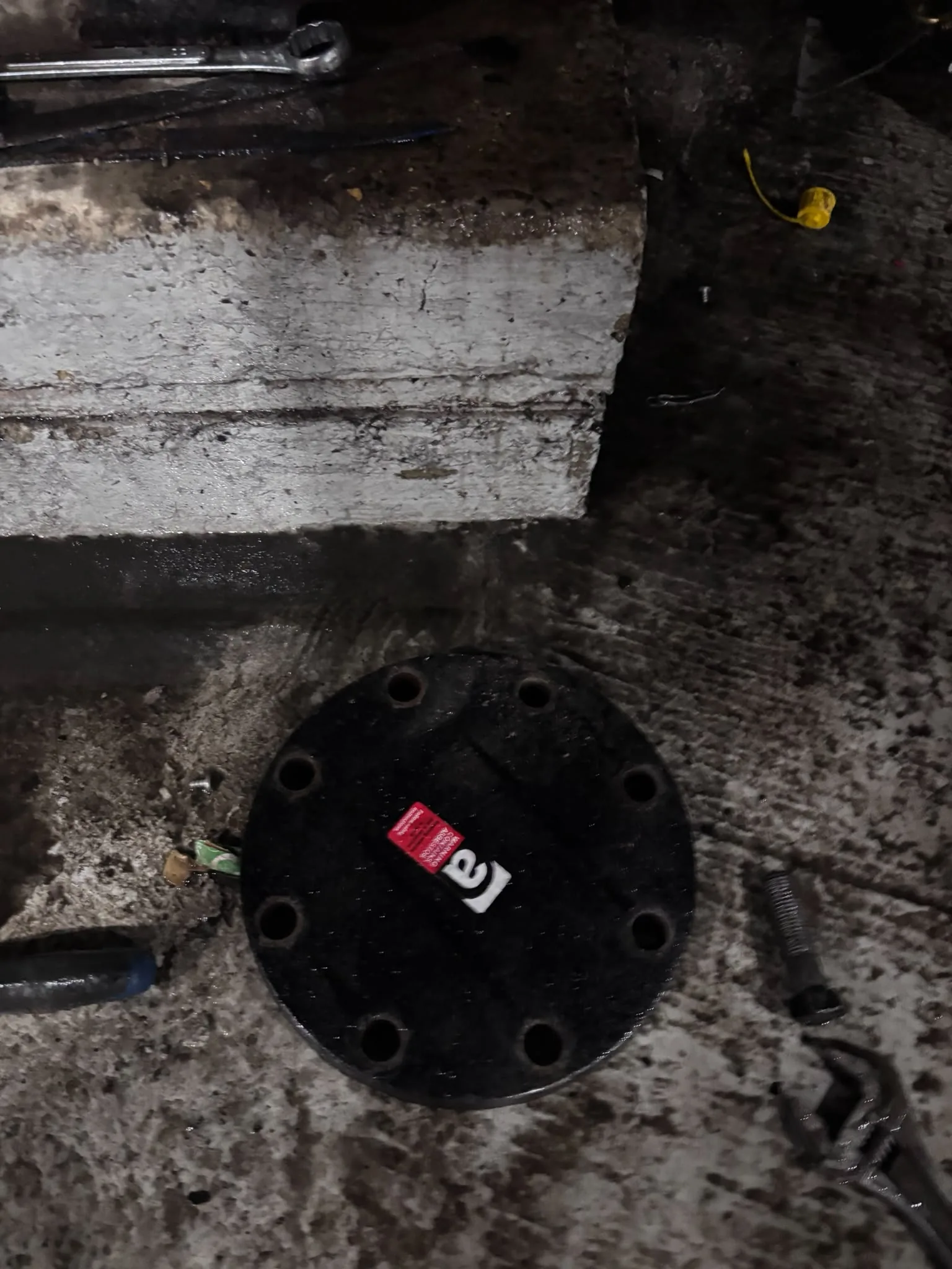 Artex scraping from a concrete ceiling during Walworth refurbishment